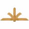 Ekena Millwork Redmond Rough Sawn Timber Gable Bracket, Western Red Cedar, 72"W x 33"H x 4"D x 6"F, 11/12 Pitch GBW072X33X0406RED00RWR - alternate 1